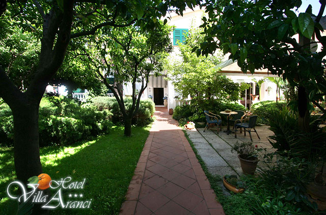 Hotel Villa Aranci - Garten