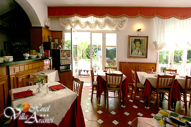 Hotel Villa Aranci - Esszimmer
